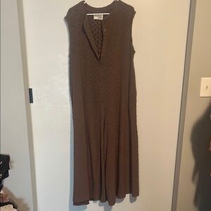 Extra wide leg jumpsuit